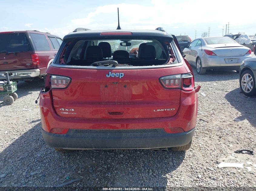 2019 Jeep Compass Limited 4X4 VIN: 3C4NJDCB7KT596110 Lot: 42108161