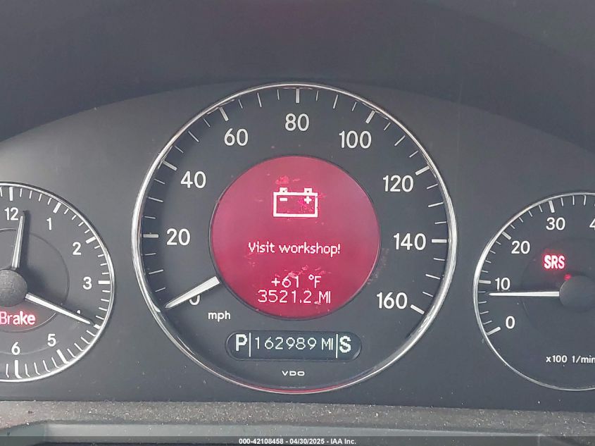 2003 Mercedes-Benz E 320 VIN: WDBUF65J73A330901 Lot: 42108458