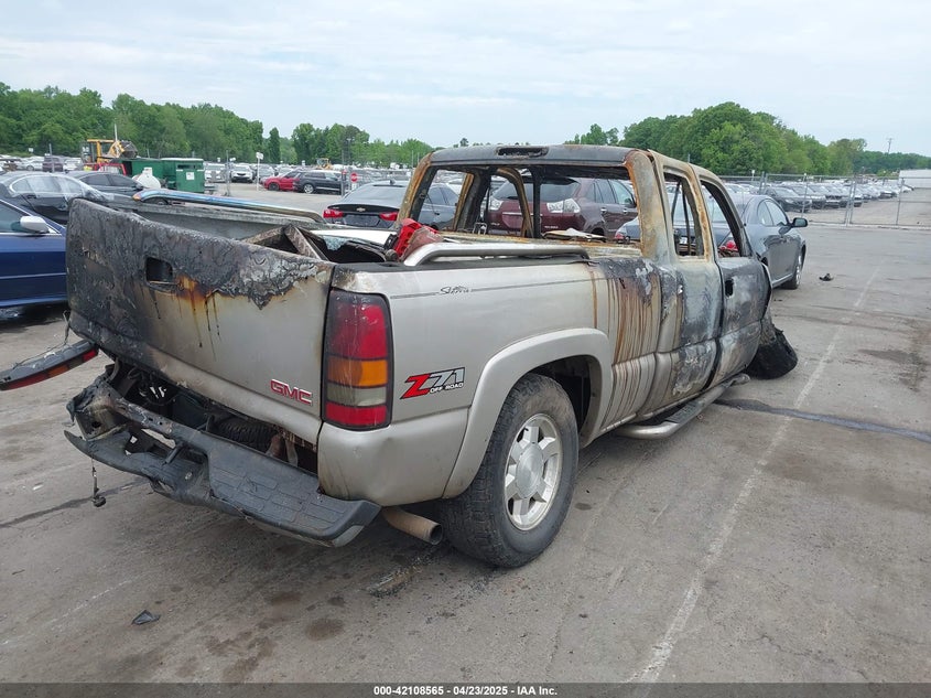2006 GMC SIERRA 1500 VIN: 1GTEK19B66Z206891
