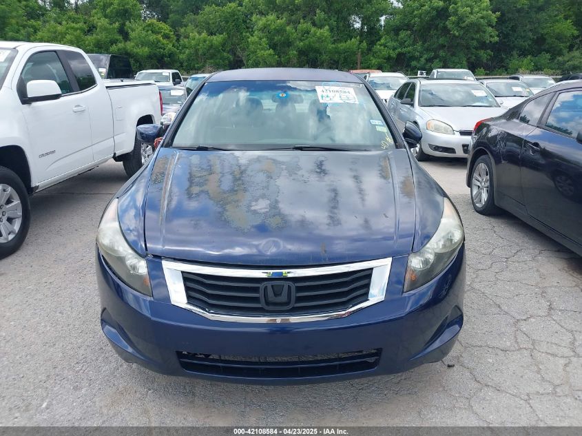 2008 Honda Accord 2.4 Lx VIN: 1HGCP25368A045491 Lot: 42108584