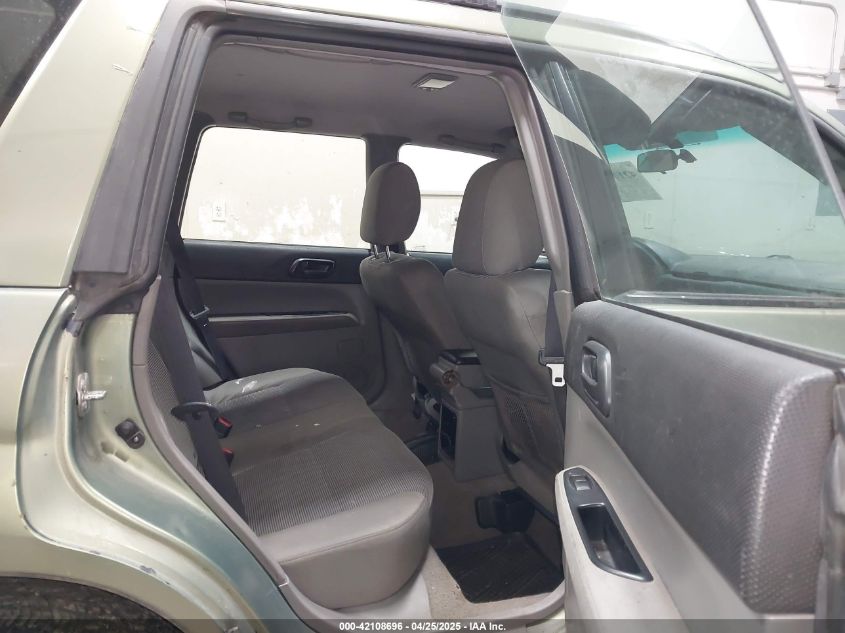 2006 Subaru Forester 2.5X VIN: JF1SG63626H754489 Lot: 42108696