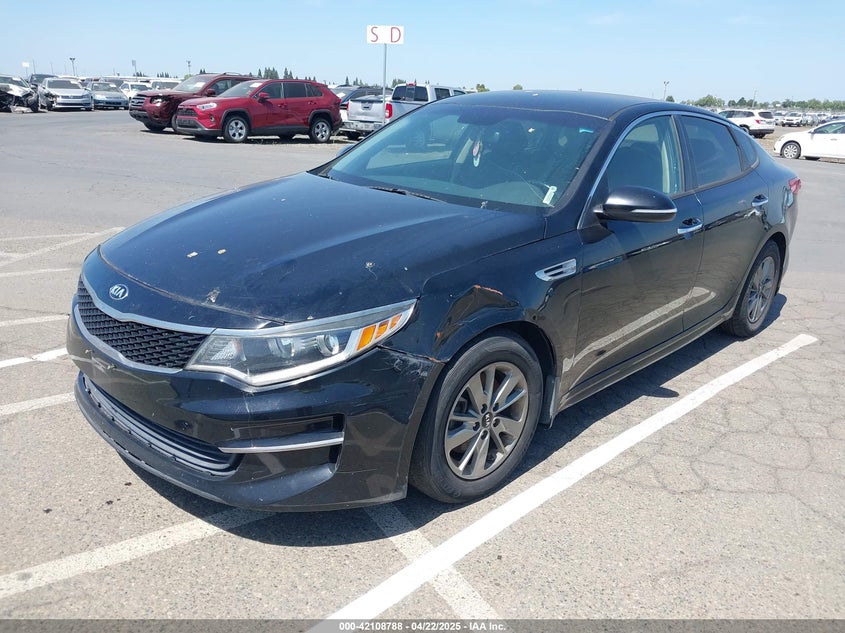 2016 KIA OPTIMA VIN: 5XXGT4L12GG077169