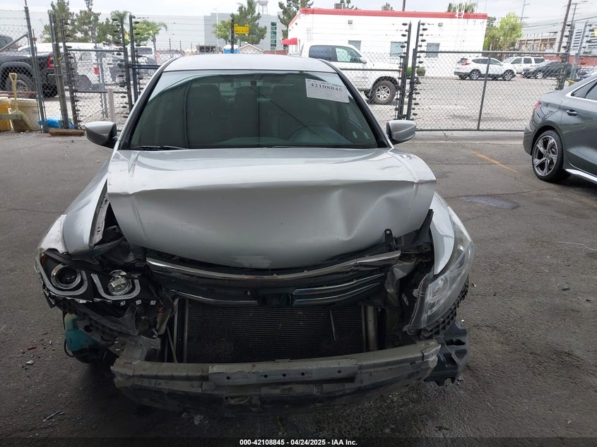 2012 HONDA ACCORD SDN VIN: 1HGCP2F6XCA186243