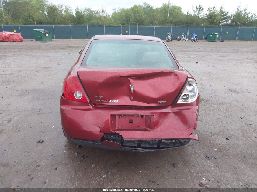 2008 PONTIAC G6 VIN: 1G2ZH57N384132225