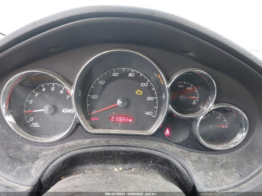 2008 PONTIAC G6 VIN: 1G2ZH57N384132225