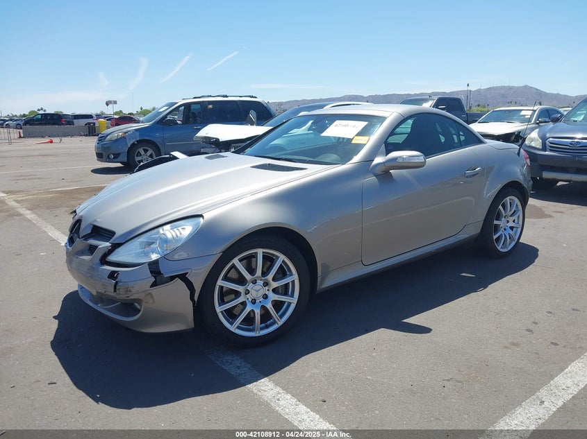 2006 MERCEDES-BENZ SLK 350 VIN: WDBWK56F66F100007