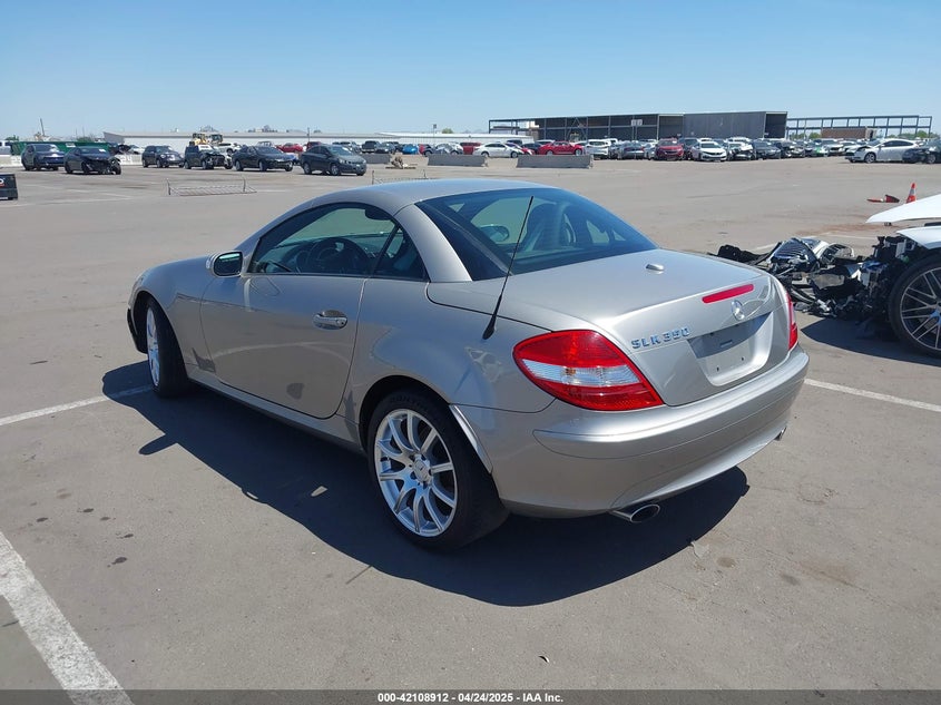 2006 MERCEDES-BENZ SLK 350 VIN: WDBWK56F66F100007