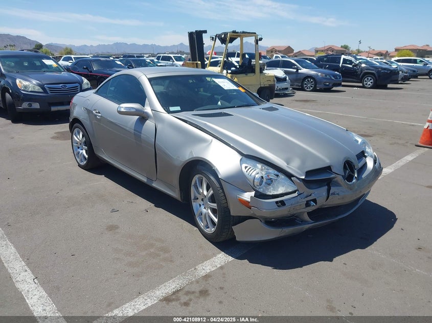 2006 MERCEDES-BENZ SLK 350 VIN: WDBWK56F66F100007
