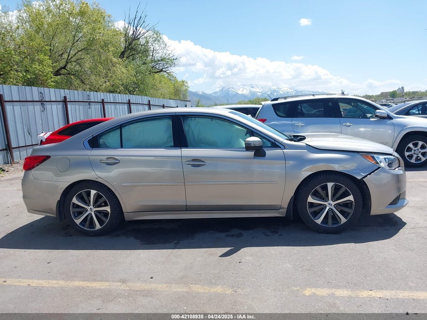 2015 SUBARU LEGACY VIN: 4S3BNBN6XF3034456