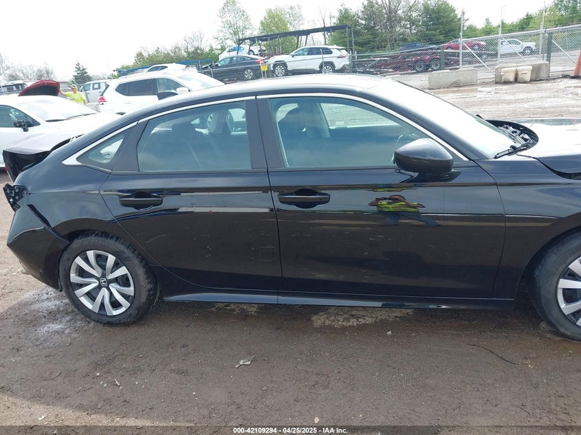 2022 HONDA CIVIC VIN: 2HGFE2F26NH564045
