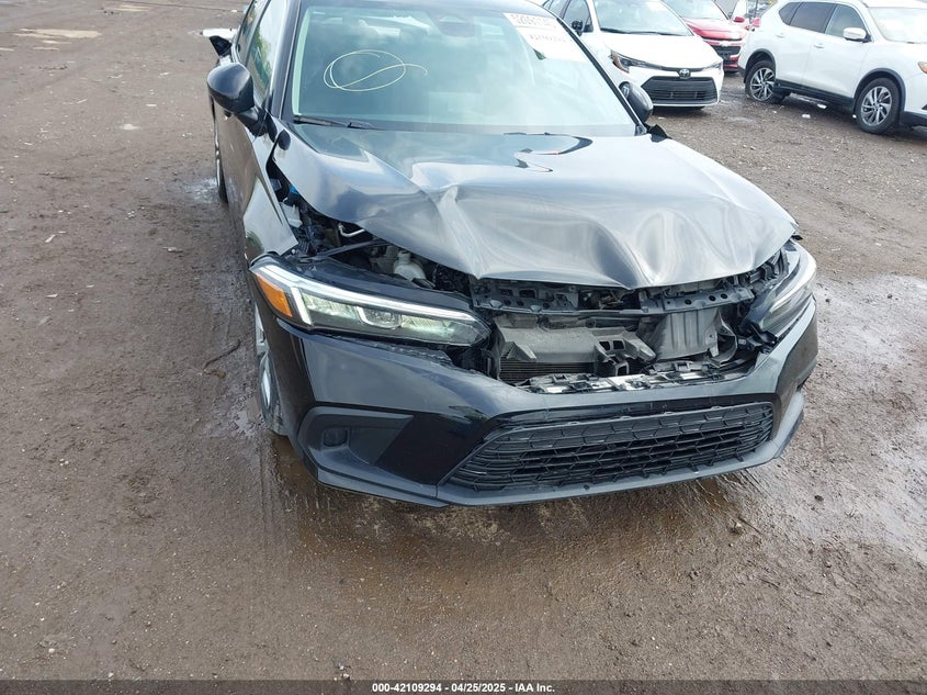 2022 HONDA CIVIC VIN: 2HGFE2F26NH564045