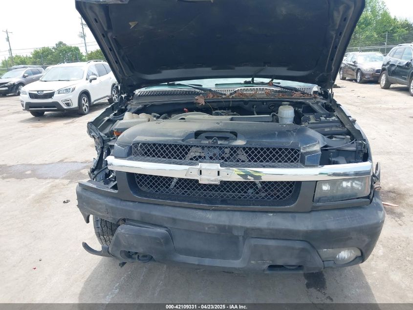 2006 Chevrolet Avalanche 1500 Ls VIN: 3GNEC12Z36G206486 Lot: 42109331