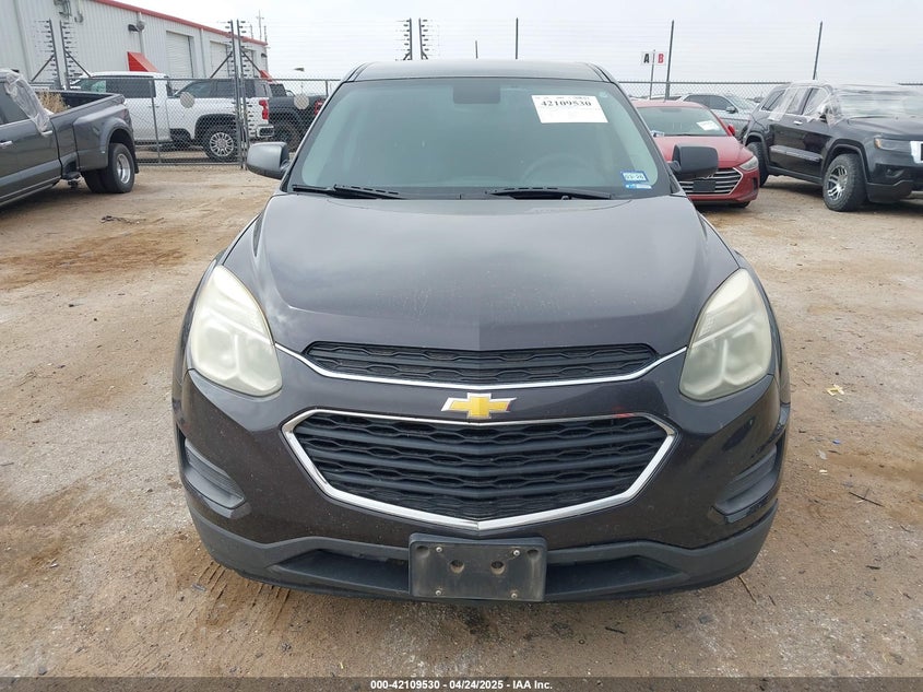2016 CHEVROLET EQUINOX VIN: 2GNALBEK0G6227554