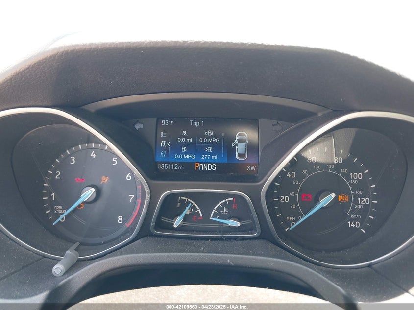2015 FORD FOCUS VIN: 1FADP3F20FL215236