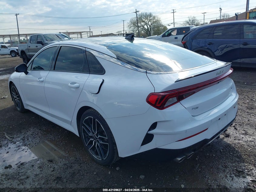 2022 KIA K5 VIN: 5XXG44J80NG134348