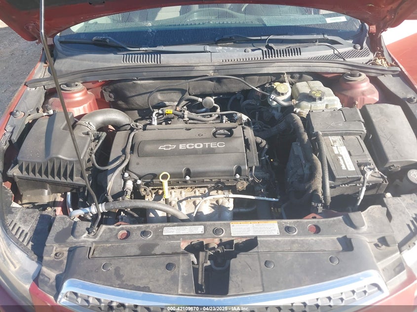 2012 CHEVROLET CRUZE VIN: 1G1PC5SH3C7263884