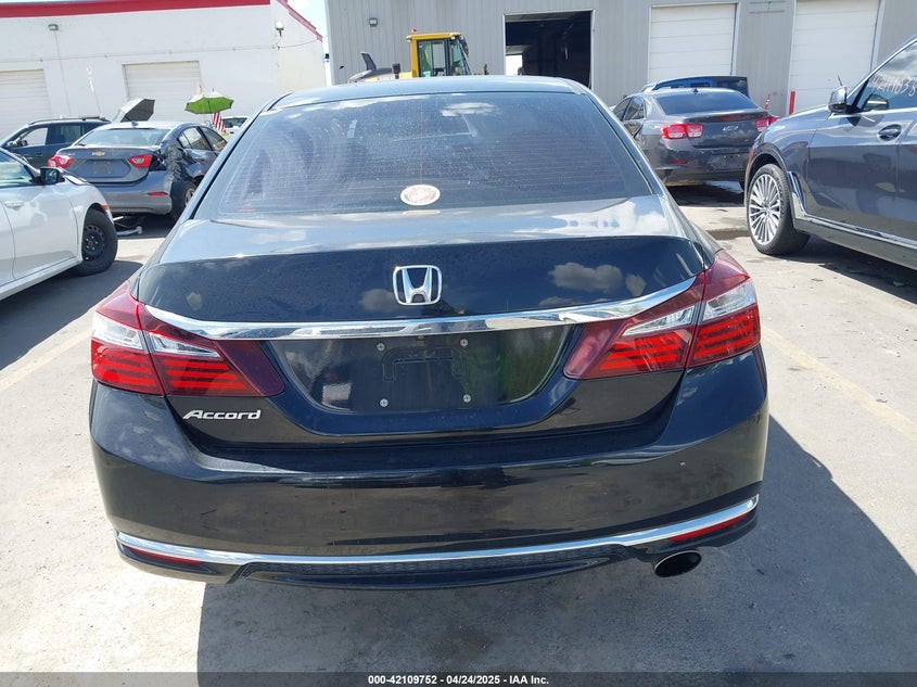 2016 HONDA ACCORD VIN: 1HGCR2F36GA054893