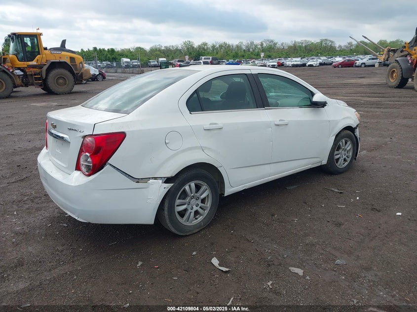 2014 CHEVROLET SONIC VIN: 1G1JC5SHXE4230326