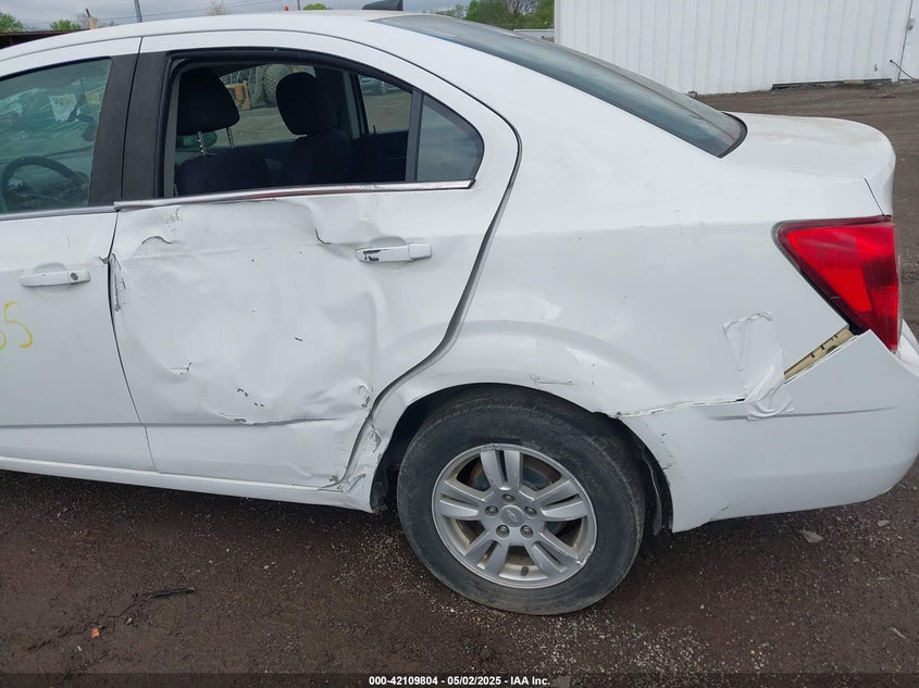 2014 CHEVROLET SONIC VIN: 1G1JC5SHXE4230326