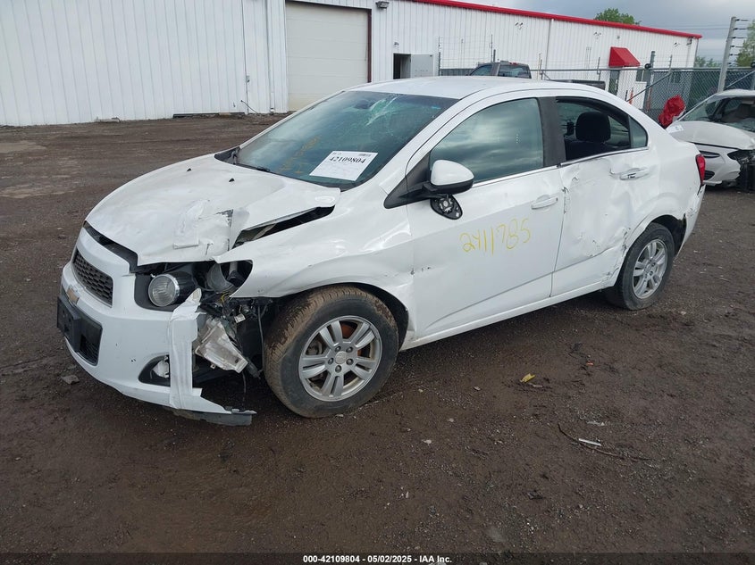 2014 CHEVROLET SONIC VIN: 1G1JC5SHXE4230326
