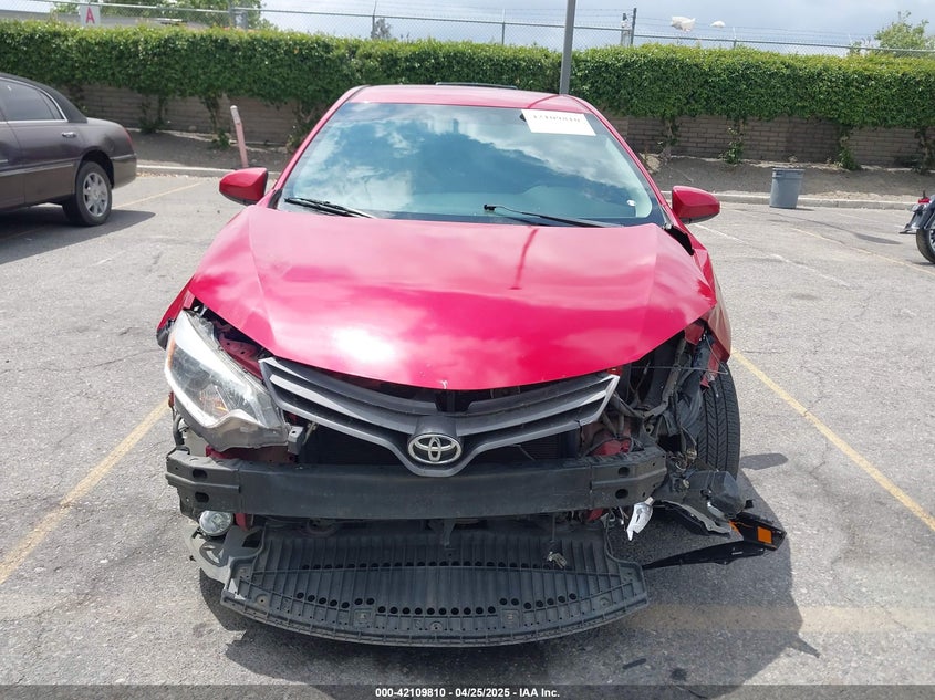 2016 TOYOTA COROLLA VIN: 2T1BURHE8GC651538
