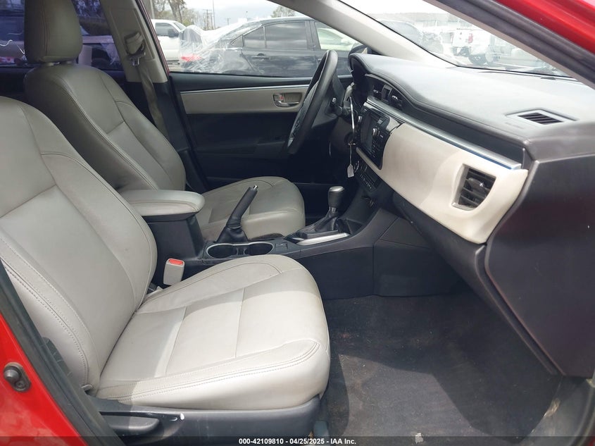 2016 TOYOTA COROLLA VIN: 2T1BURHE8GC651538