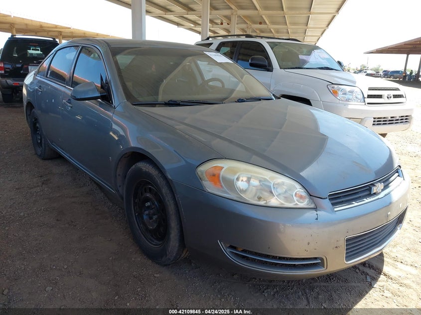 2008 CHEVROLET IMPALA VIN: 2G1WB58K489203930