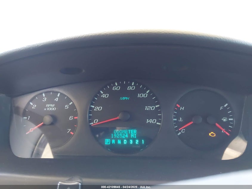 2008 CHEVROLET IMPALA VIN: 2G1WB58K489203930