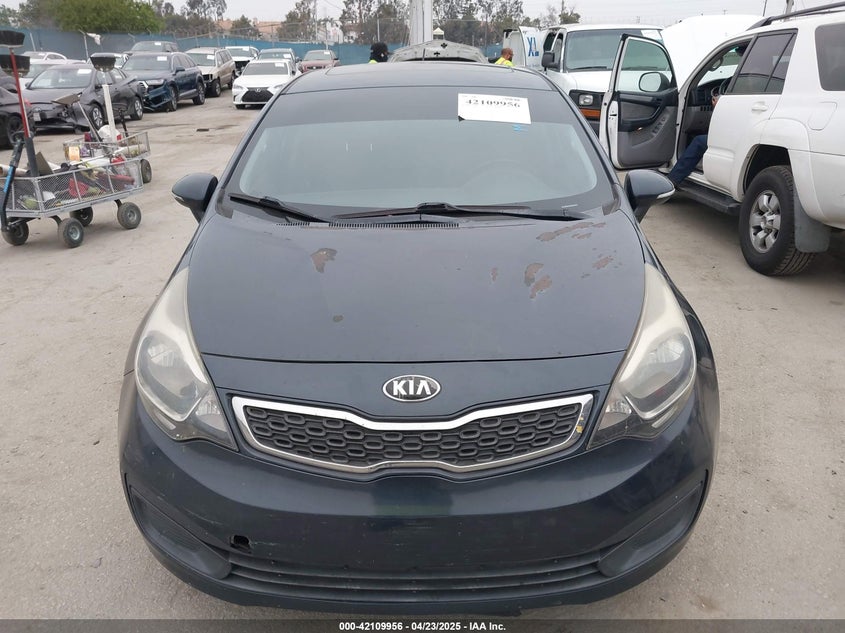 2013 KIA RIO VIN: KNADN4A30D6284121