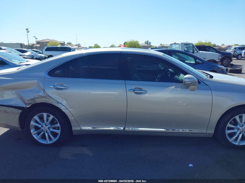 2012 LEXUS ES 350 VIN: JTHBK1EGXC2505680