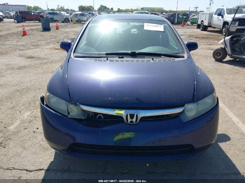 2008 Honda Civic Lx VIN: 1HGFA16518L077147 Lot: 42110017