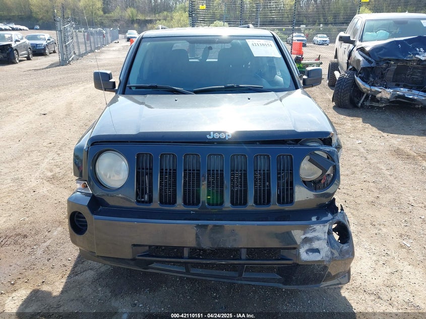 2010 JEEP PATRIOT VIN: 1J4NF2GB0AD548821