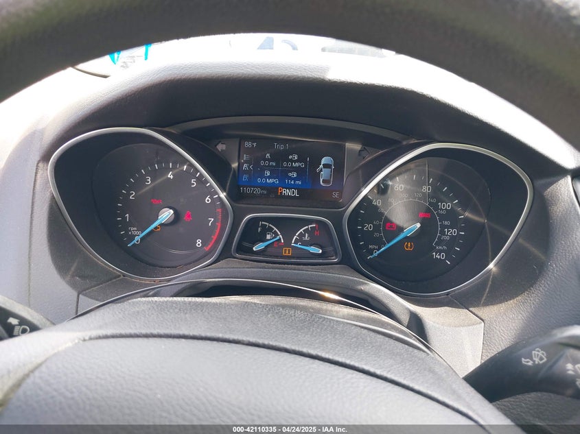 2018 FORD FOCUS VIN: 1FADP3F20JL312395