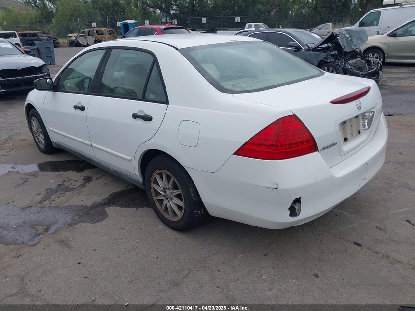 2007 HONDA ACCORD VIN: 1HGCM56167A127758