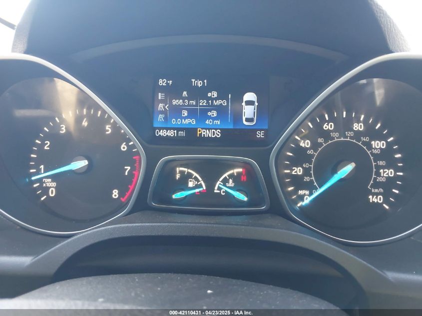 2017 Ford Escape S VIN: 1FMCU0F7XHUC49248 Lot: 42110431