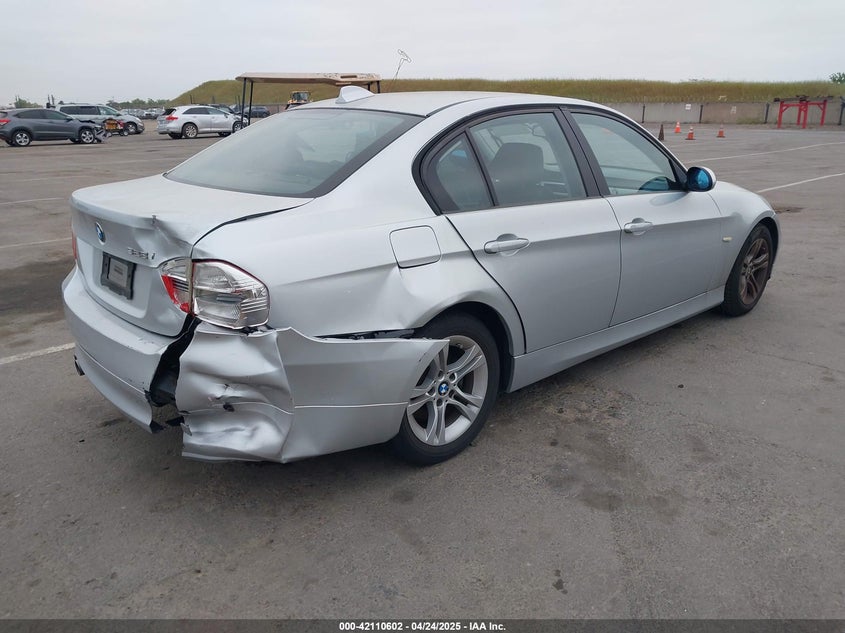 2008 BMW 328I VIN: WBAVA33538P142046