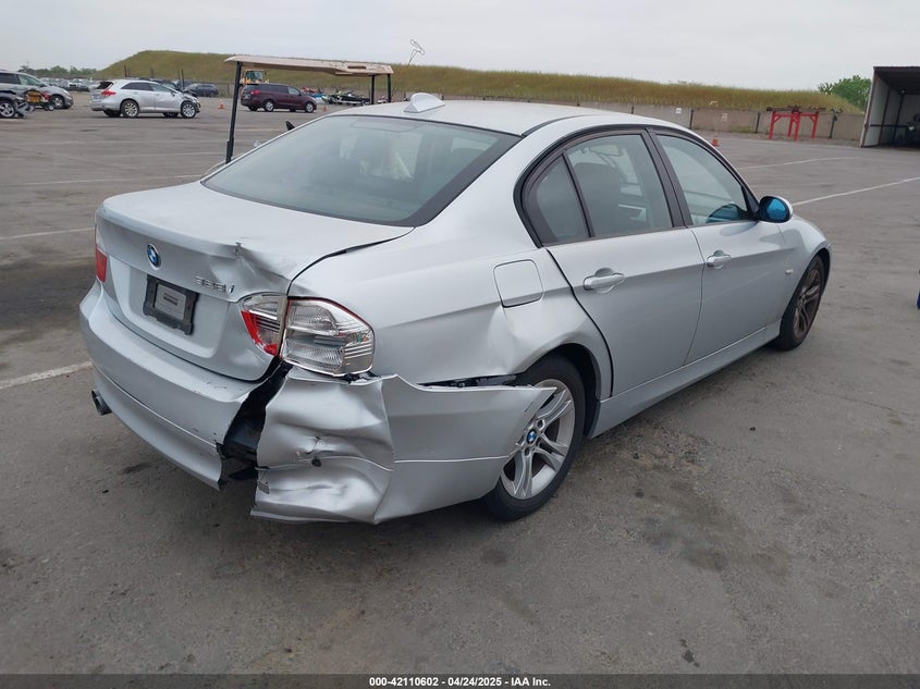 2008 BMW 328I VIN: WBAVA33538P142046
