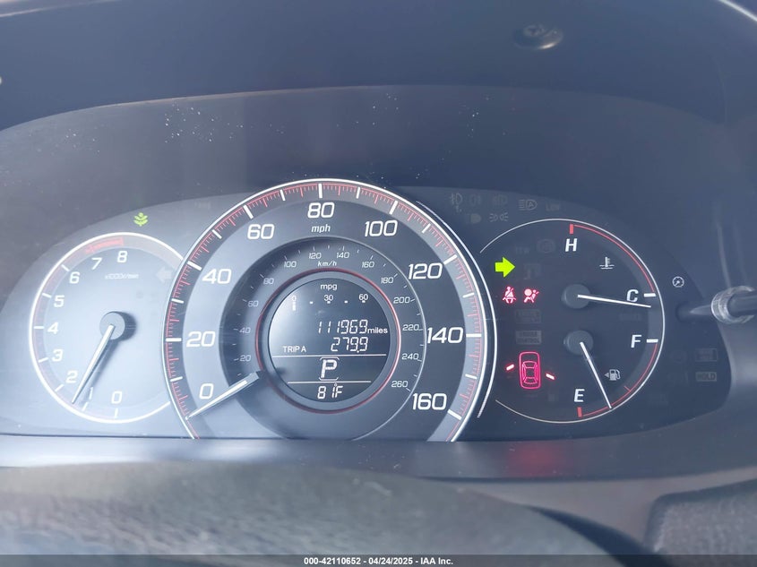 2015 HONDA ACCORD VIN: 1HGCR2F53FA159004
