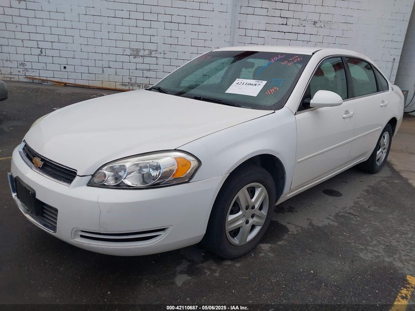 2007 CHEVROLET IMPALA VIN: 2G1WB58K479373106