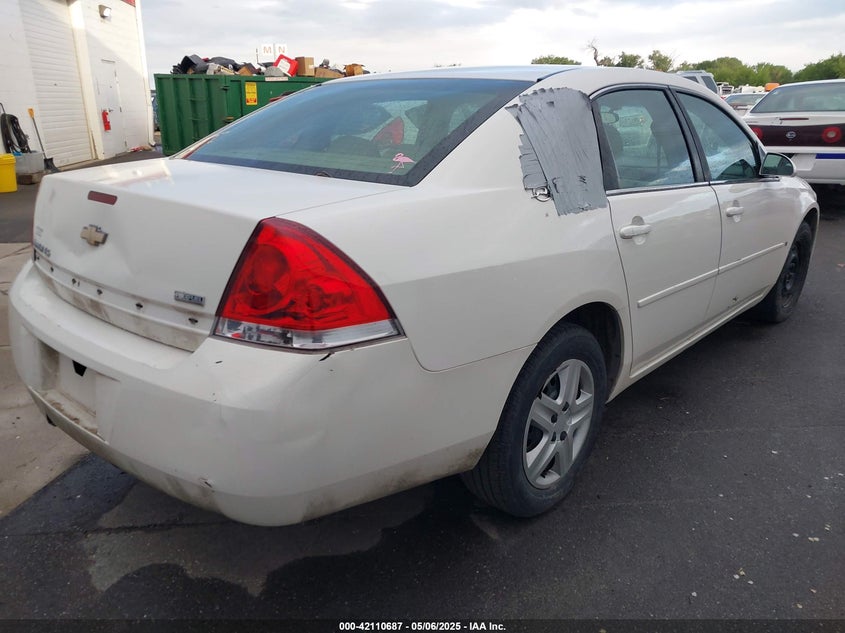 2007 CHEVROLET IMPALA VIN: 2G1WB58K479373106