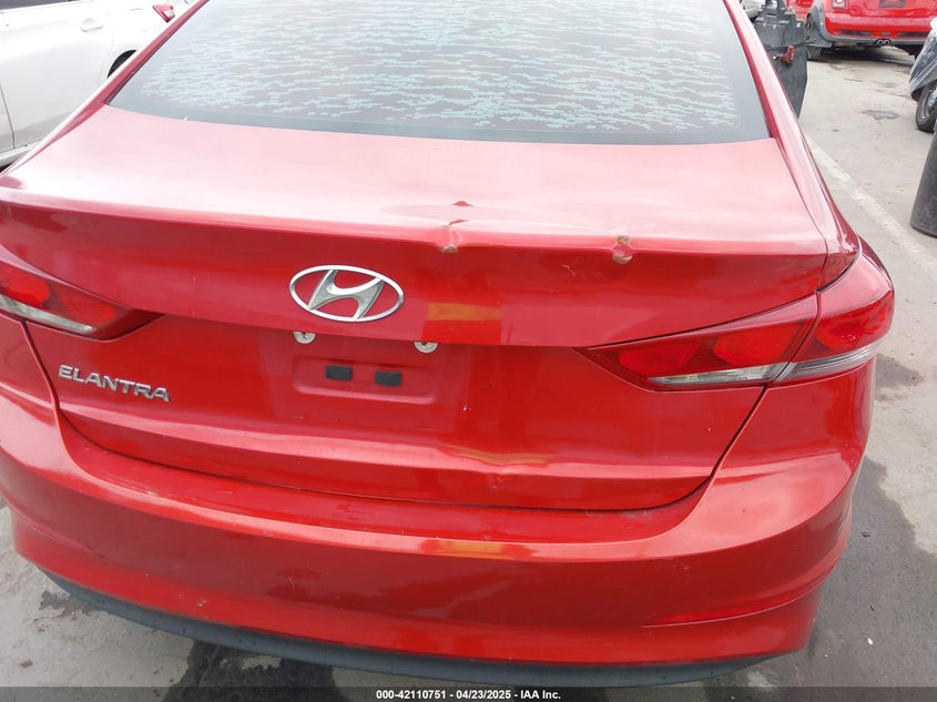 2018 HYUNDAI ELANTRA VIN: 5NPD84LF0JH225704