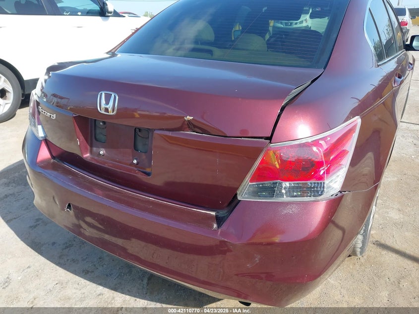 2008 HONDA ACCORD VIN: JHMCP26878C067818