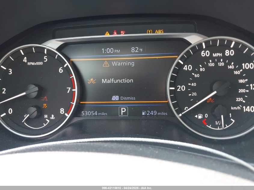 2020 Nissan Altima Sr Fwd VIN: 1N4BL4CV1LC260057 Lot: 42110810