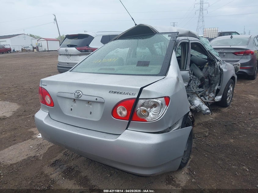 2006 TOYOTA COROLLA VIN: JTDBR32E160088400