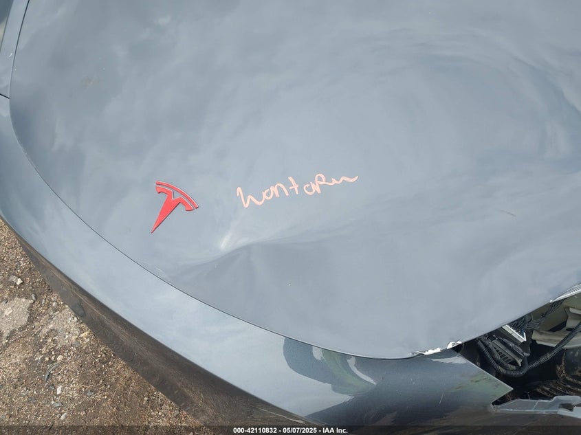 2022 Tesla Model Y Performance Dual Motor All-Wheel Drive VIN: 7SAYGDEF7NF405769 Lot: 42110832