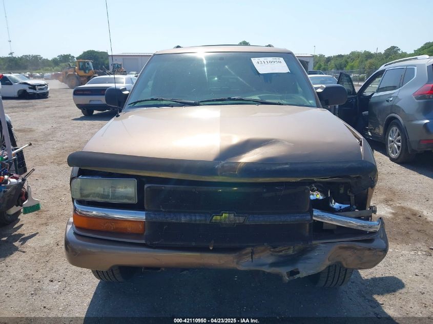 2004 Chevrolet Blazer Ls VIN: 1GNCS13X34K154273 Lot: 42110950