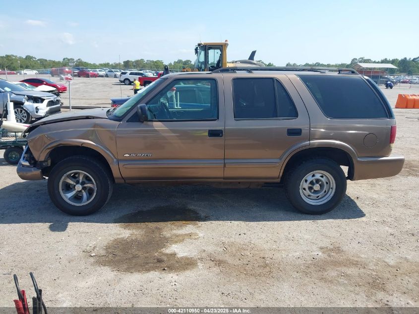 2004 Chevrolet Blazer Ls VIN: 1GNCS13X34K154273 Lot: 42110950