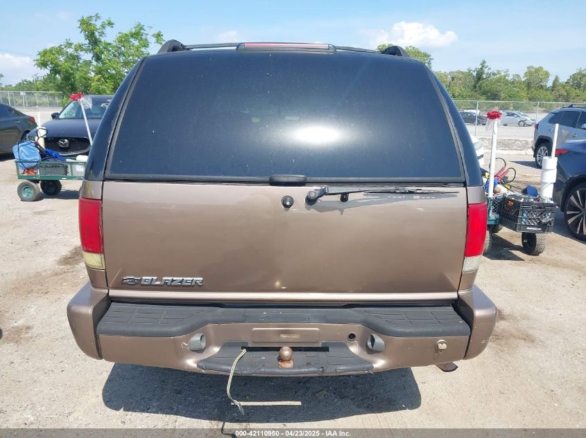 2004 Chevrolet Blazer Ls VIN: 1GNCS13X34K154273 Lot: 42110950