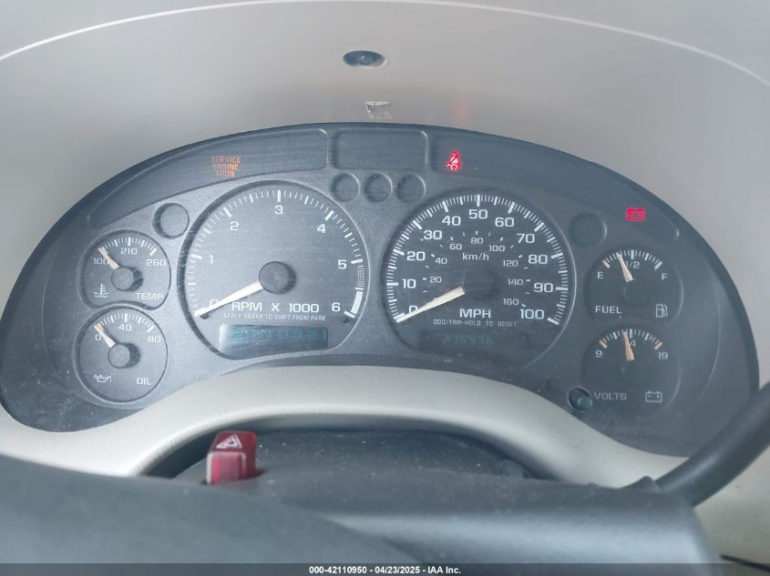 2004 Chevrolet Blazer Ls VIN: 1GNCS13X34K154273 Lot: 42110950