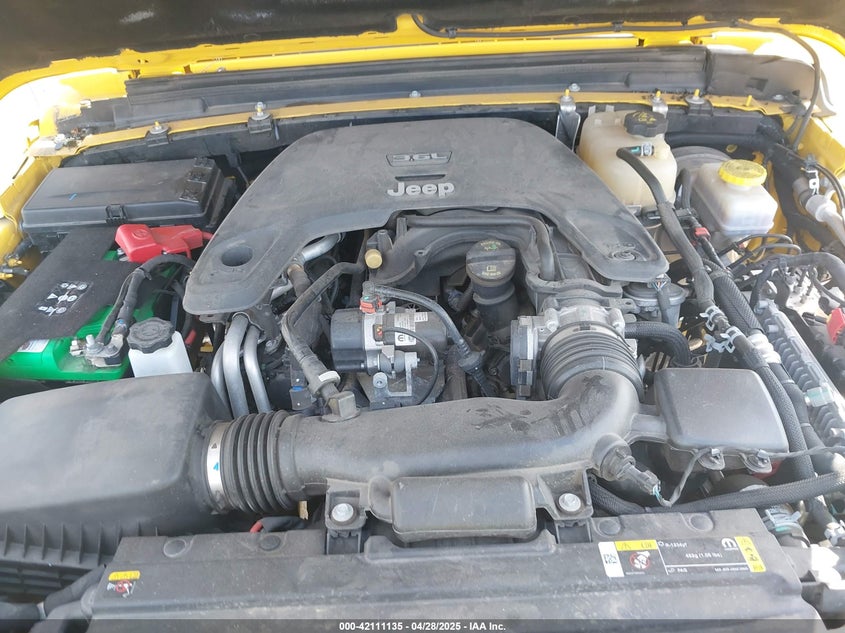 2021 JEEP WRANGLER UNLIMITED VIN: 1C4HJXFG2MW558738
